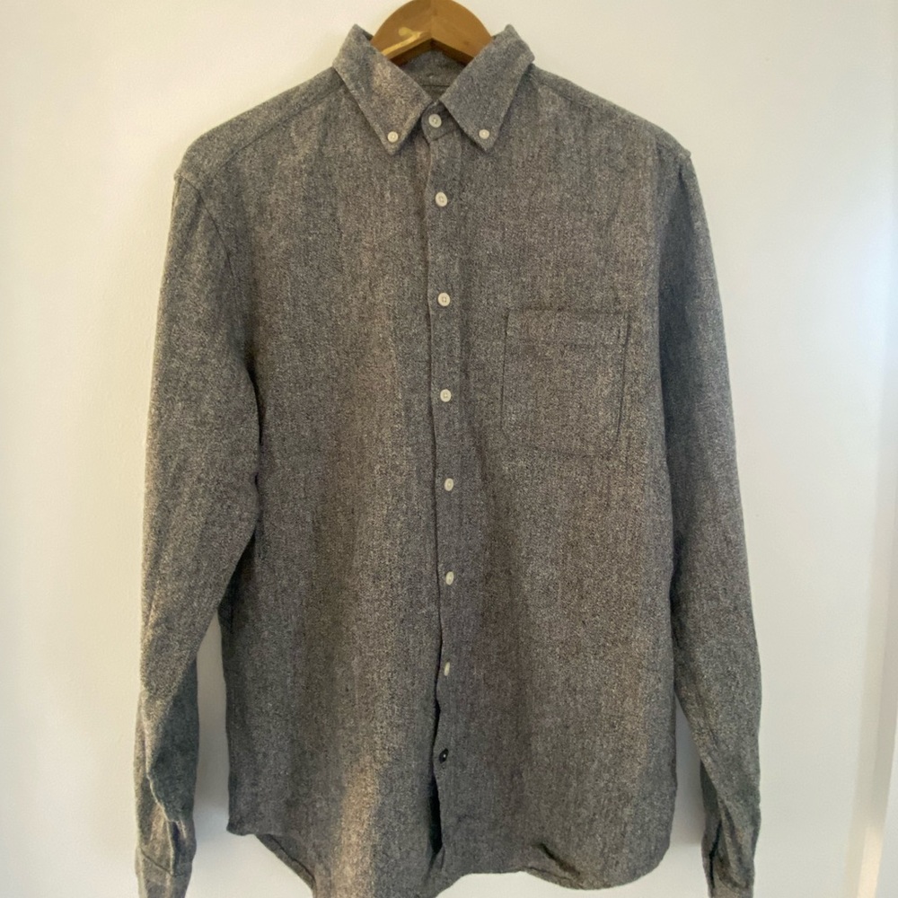 Taylor Stitch The Jack Charcoal Hemp Melange